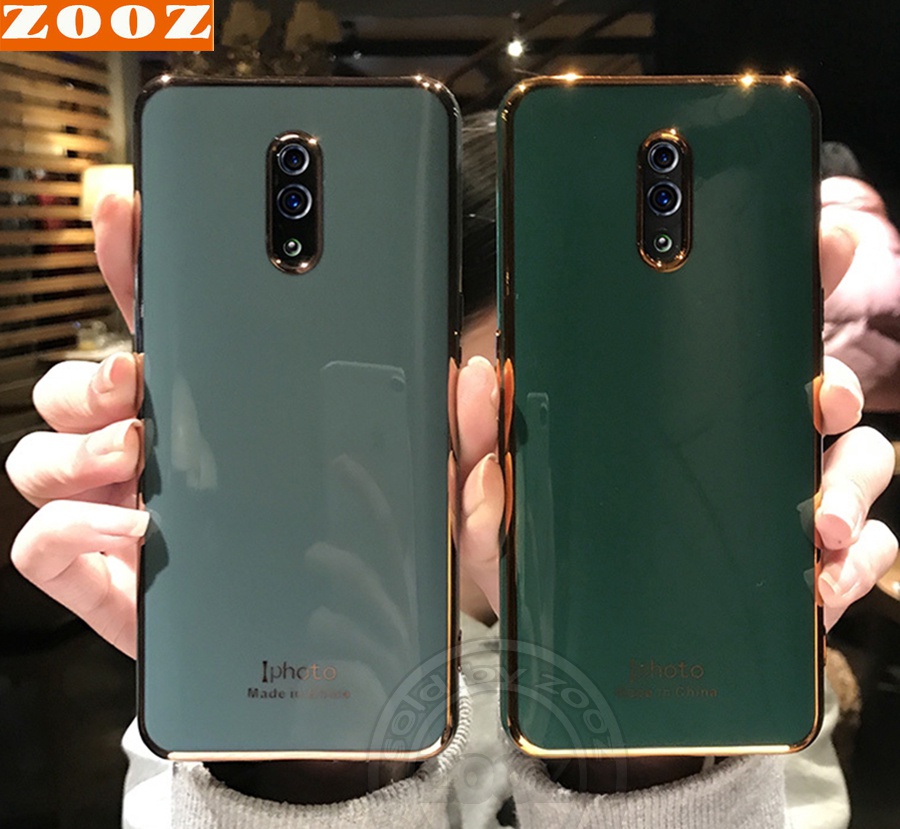 OPPO F11 F9 F5 Find X2 Pro K5 K3 6D Luxury Plating Phone Case Soft