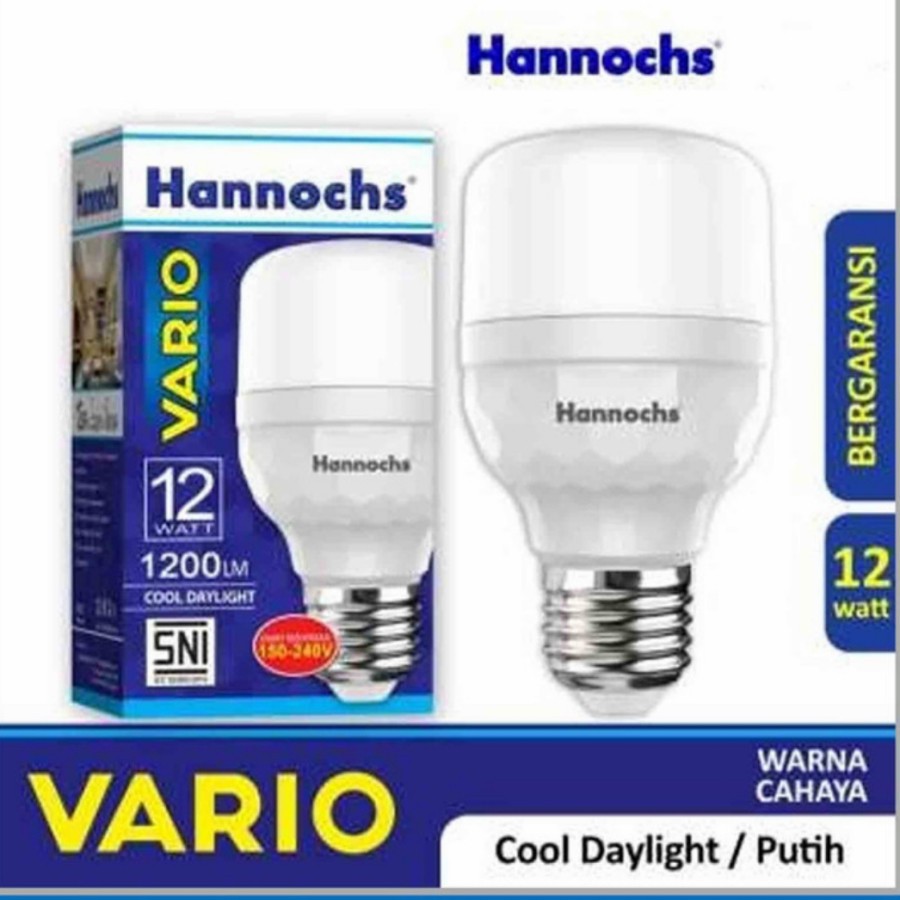 Bola Lampu Led Hannochs Vario 12 Watt Bohlam Hannochs Led Vario 12W