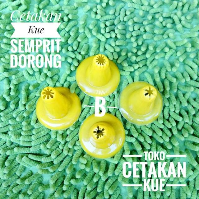 Cetakan kue semprit dorong semprit jadul 4 motif type B