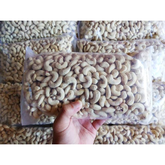 

Kacang Mete JUMBO KERING 1 kg Mente Mede BERKUALITAS