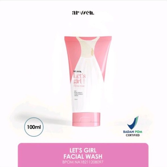 Arvven Lets Girl Facial Foam