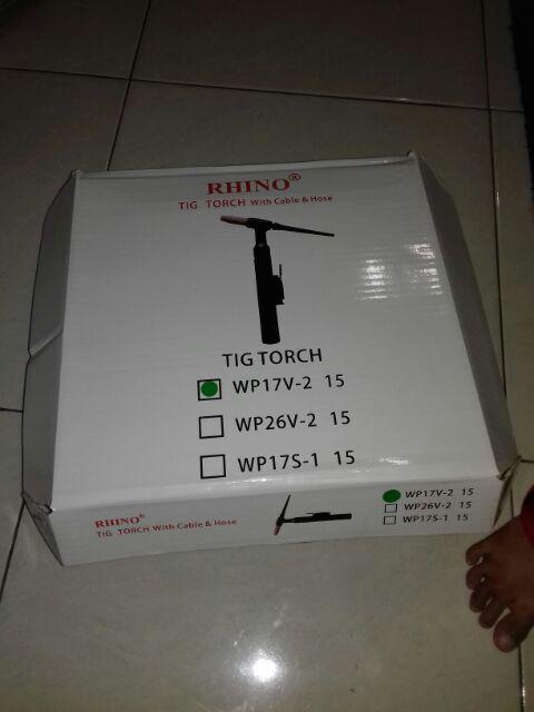 Tig Torch Stang Las Argon Rhino Wp17v-2 15