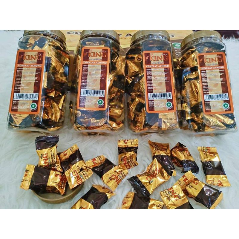 

D'king Coklat Almond dan Chocobery Almond