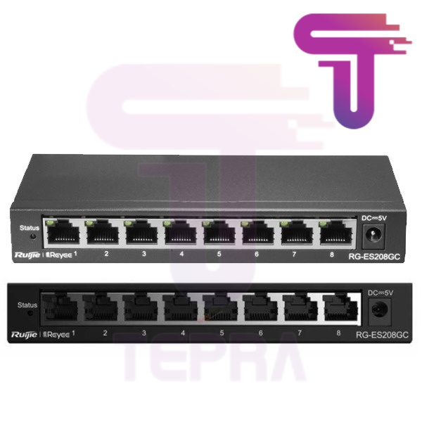 RUIJIE RG-ES208GC 8 Port Gigabit Cloud Managed Switch