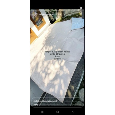 preloved import karpet,ambal