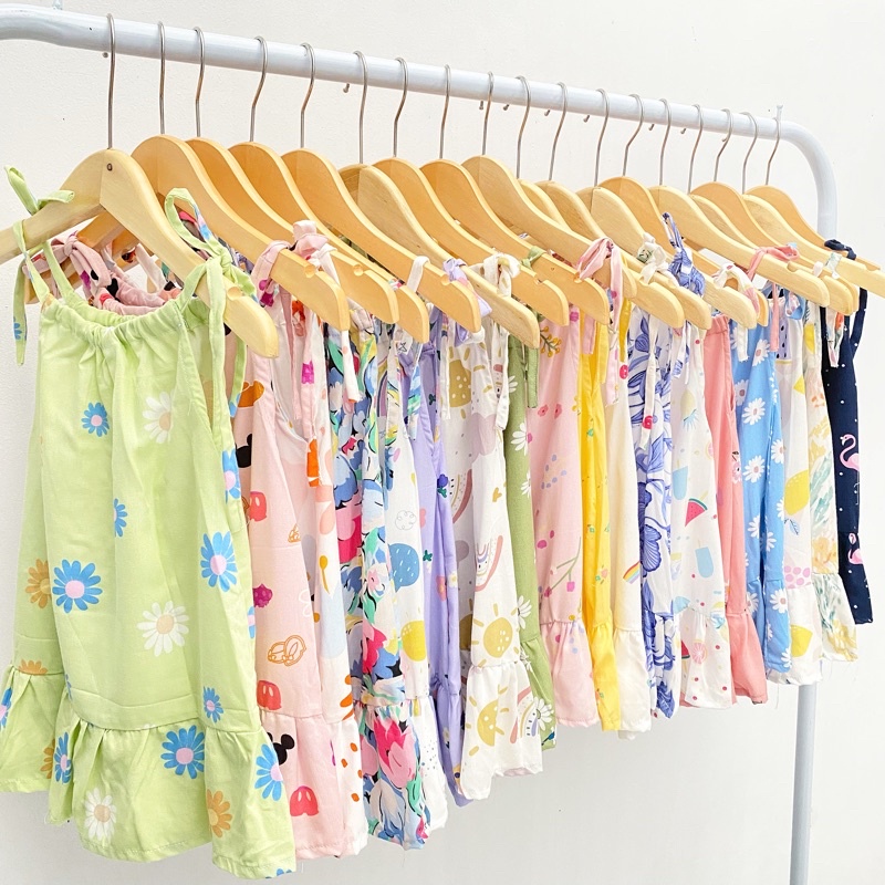 Daster Anak Lily Dress (0-7Tahun) bahan Rayon Premium adem LittleSunkist