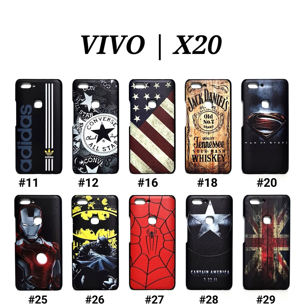 VIVO X20 S1 ZI PRO V5 V5S V5 LITE V5 PLUS X9 V7 V7 PLUS V9 V11 V11I V15 V15 PRO V17 PRO V19 INDO | MANCASE HARD CASE BLACK Marvel Super Hero Spiderman