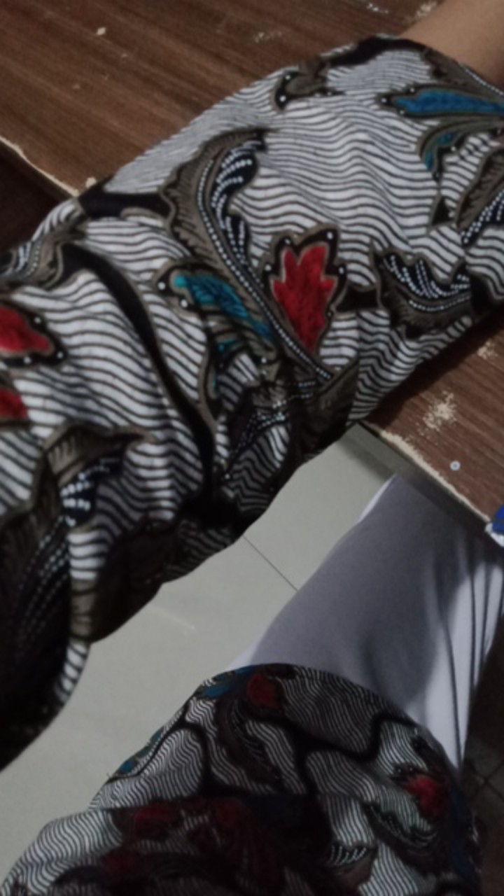 Atasan Batik Wanita / Blouse Batik Wanita Lengan Panjang Blouse Kancing Depan