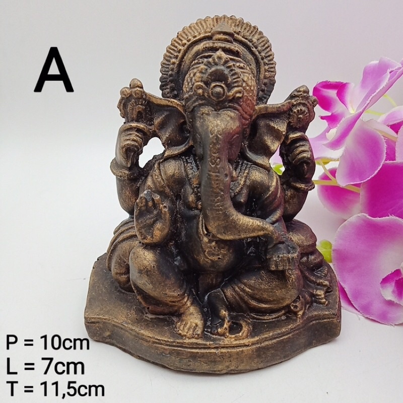 Patung Dewa Ganesha 2 model cantik termurah doa berkah star+