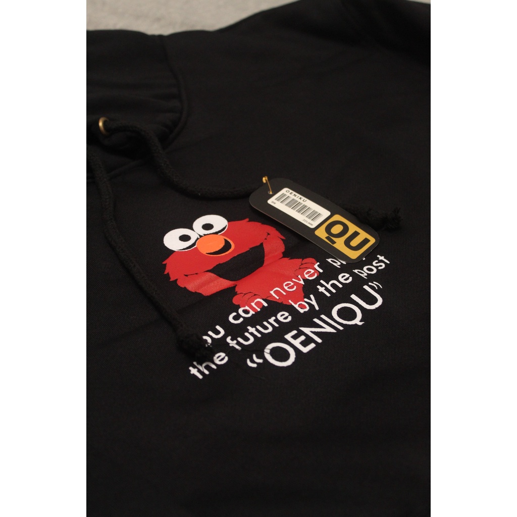 HOODIE PRIA SIZE JUMBO L-XL-XXL-XXXL-XXXXL-XXXXXL BAHAN TEBAL  MOTIF ELMO