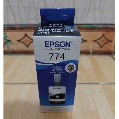 Tinta Epson 774 Bk, kemasan Terbaru