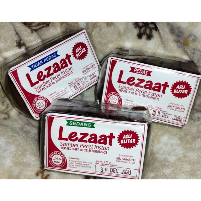 

Sambel pecel instan asli Blitar