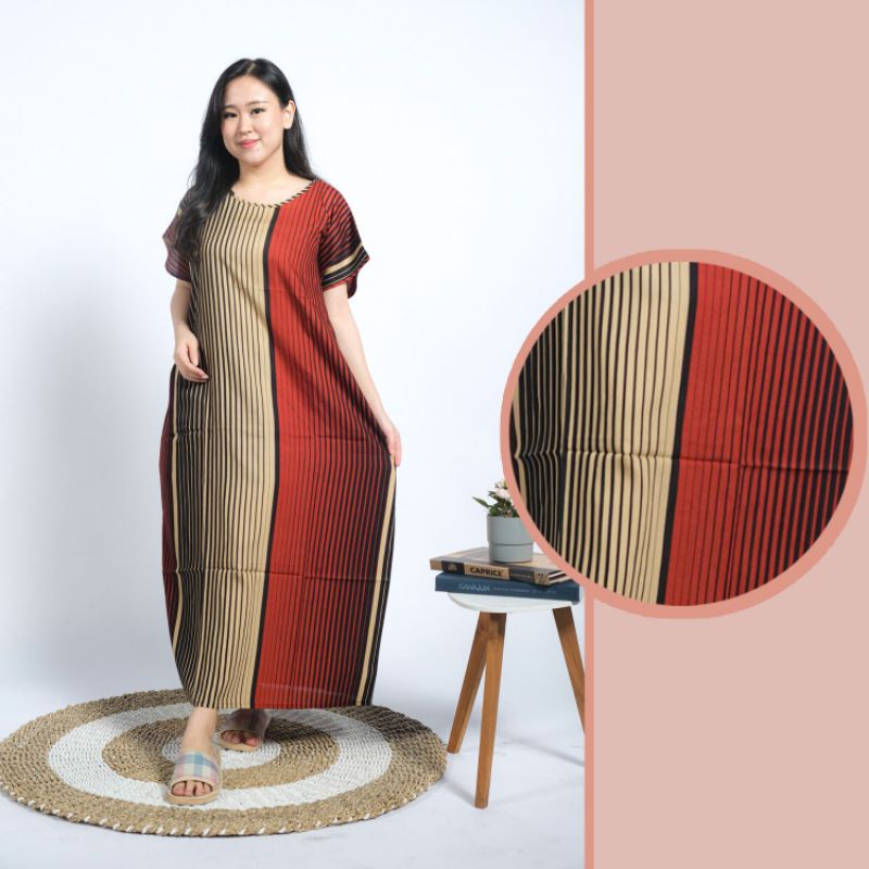 daster bali habel verell panjang semata kaki rayon premium baju tidur murah-K30