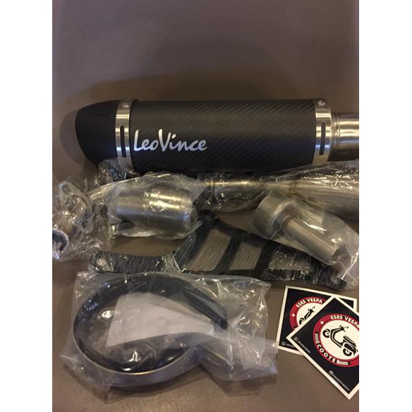 KNALPOT LEOVINCE GP CORSA UNTUK VESPA MATIC