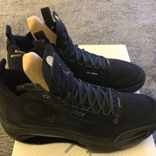 ★ ON SALE SEPATU SNEAKERS KASUAL★ AIR JORDAN 34 INFRARED AIR JORDAN XXXIV RED - HITAM ,SEPATU