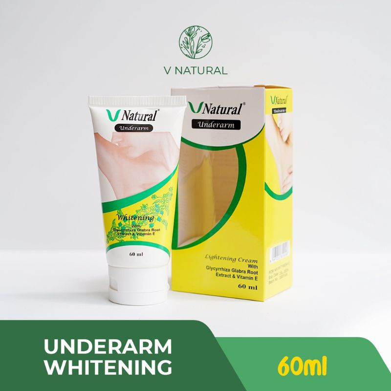 V NATURAL Underarm Whitening Pencerah Ketiak 60g