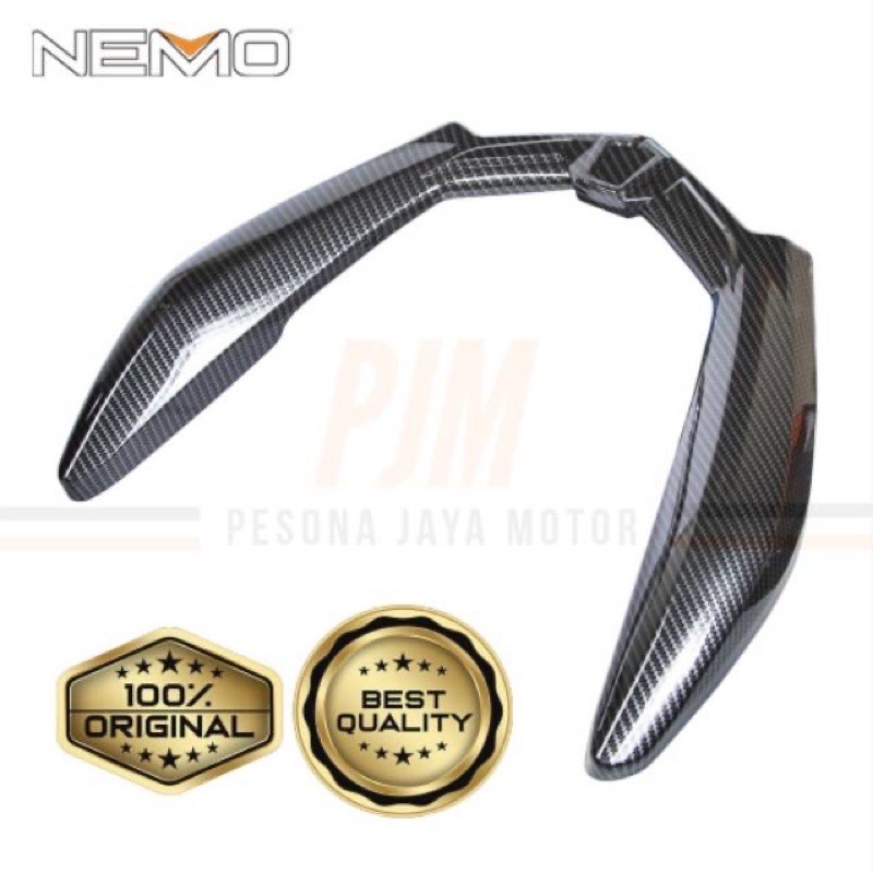 Cover Behel Belakang Nmax New 2020-2022 Karbon Original Merk NEMO