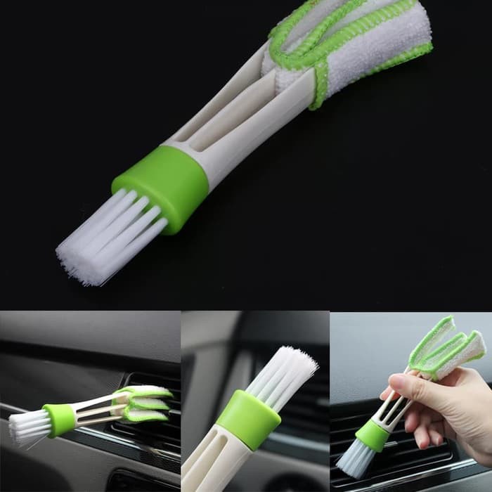 Sikat Microfober Pembersih Debu Ventilasi AC Mobil Interior Mobil