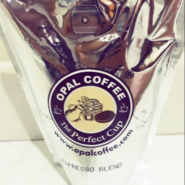

Opal coffee expresso blend..bermutu export..aroma kuat rasa berkualitas bintang lima, harga kakilima