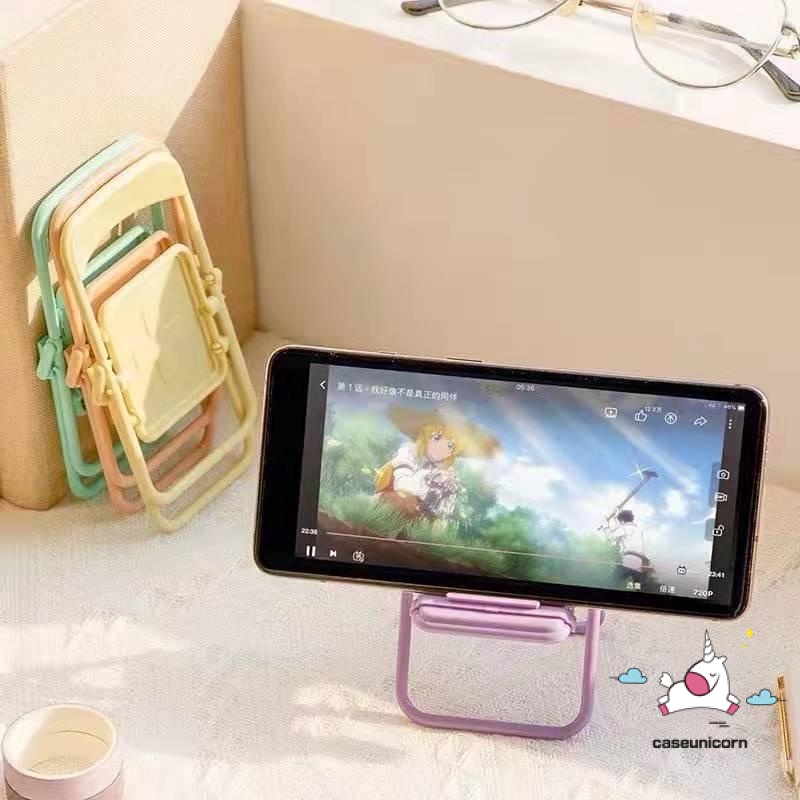 Stand Dudukan Handphone Adjustable 4 Warna Macaron