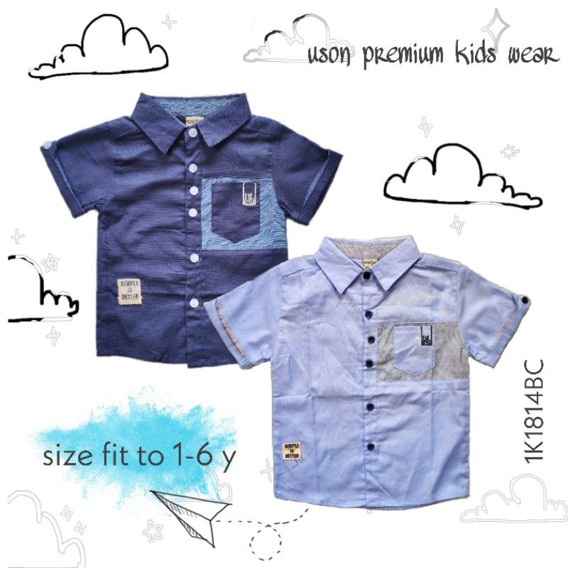 USON KEMEJA ANAK IMPORT