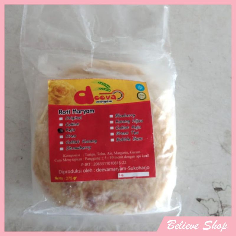 

Roti Maryam Deeva Rasa Keju 275 gr