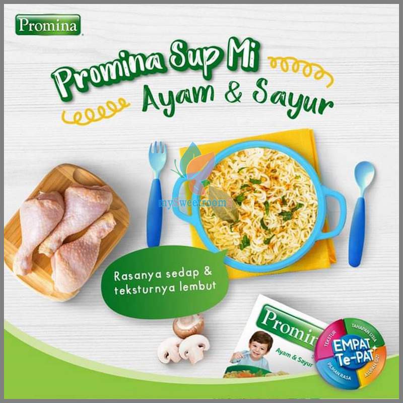 MYS Promina Sup Mi 1th 120gr Ayam Sayur Daging Sayur 