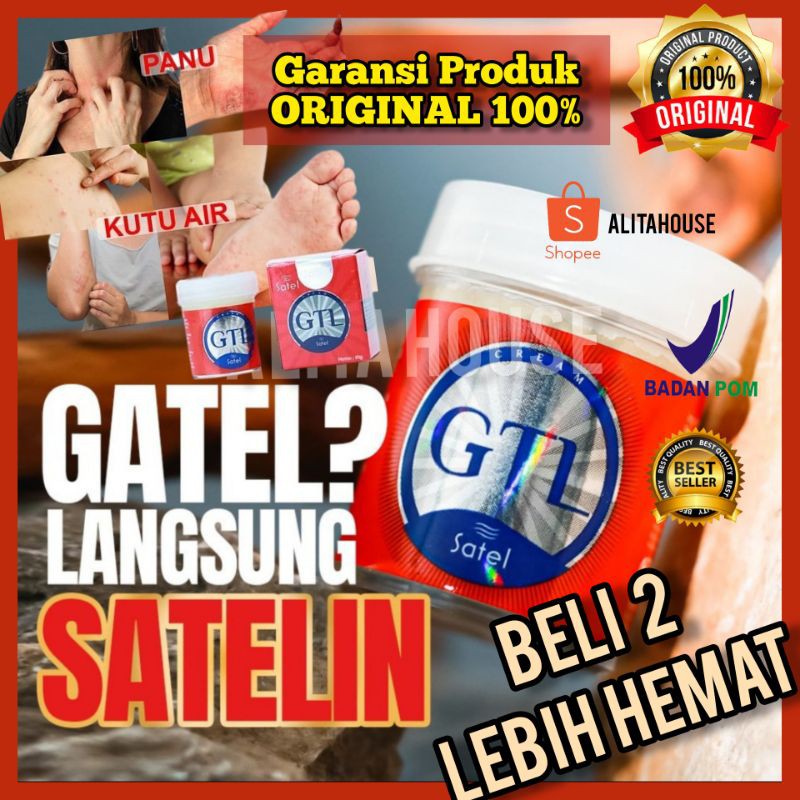 SATEL GTL SALEP GATEL AMPUH USIR KUDIS KURAP PANU BPOM ORIGINAL 100%