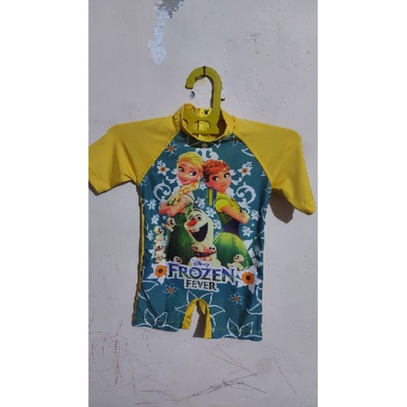Baju Renang Anak Motif FROZEN