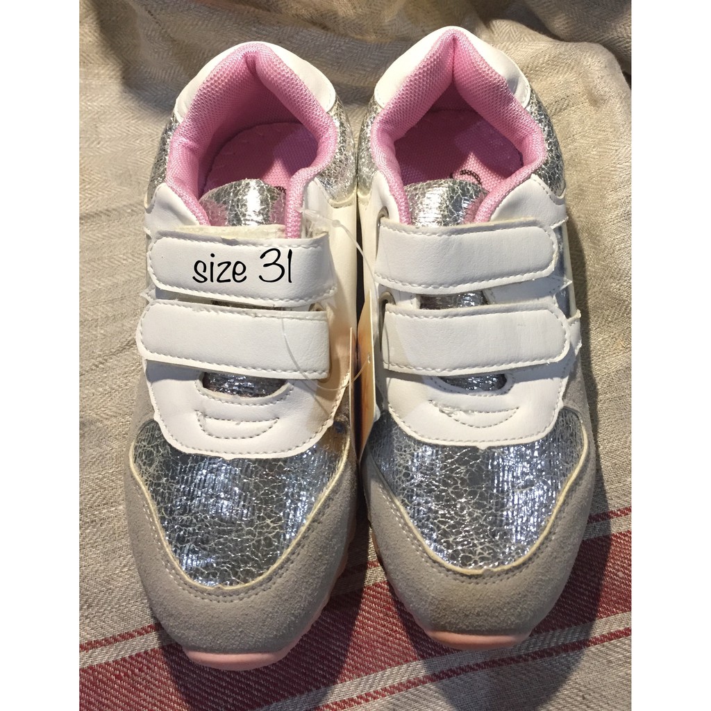 Sepatu anak murah REJECT pabrik putih PINK  grey