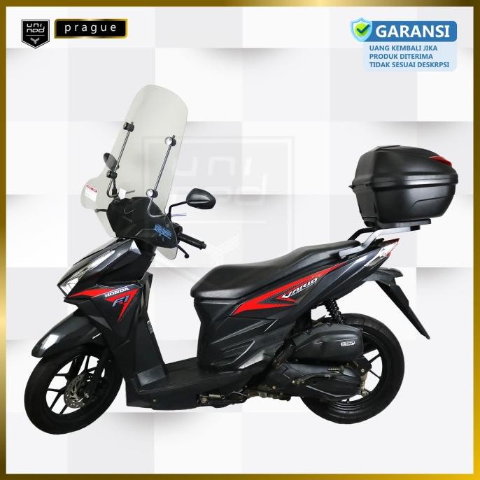 Aksesoris Motor Visor Vario 125 150 Aerox 155 Jaket Anti Angin Hujan