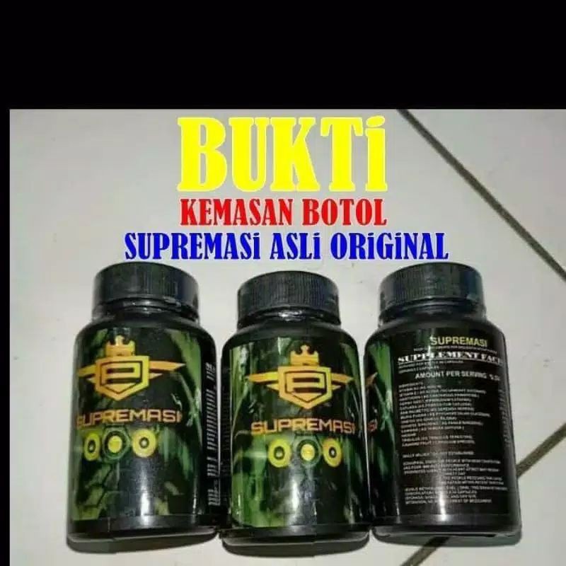 SUPREMASI CABSUL ORIGINAL ASLI