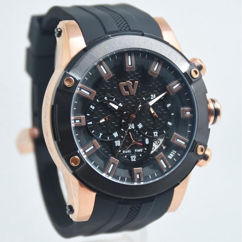 Jam Tangan Pria Christ Verra C71155G  Rubber Karet Original Murah