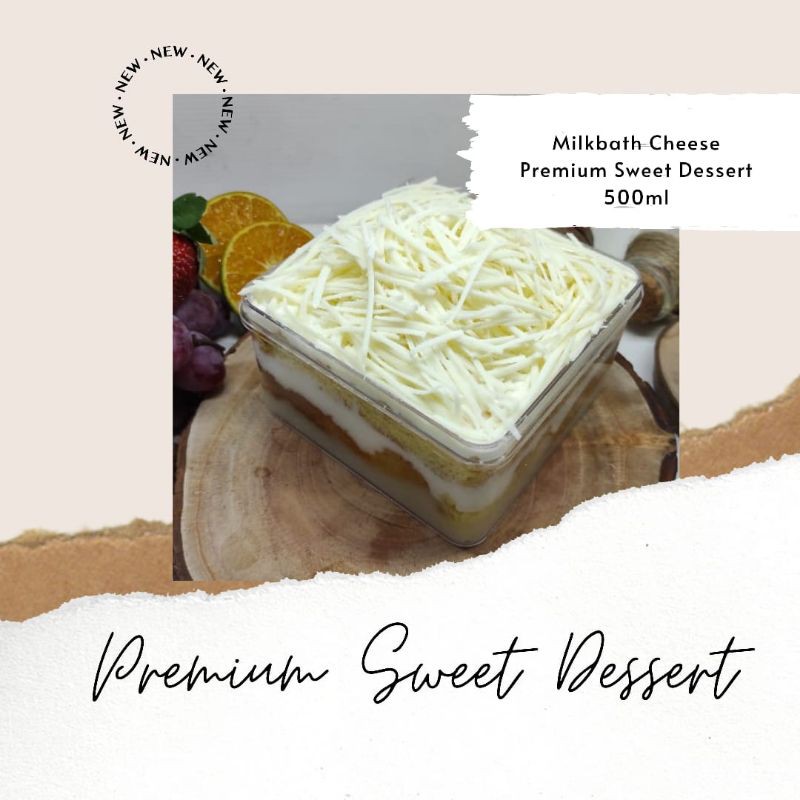 

Premium Dessert Milkbath Cheese