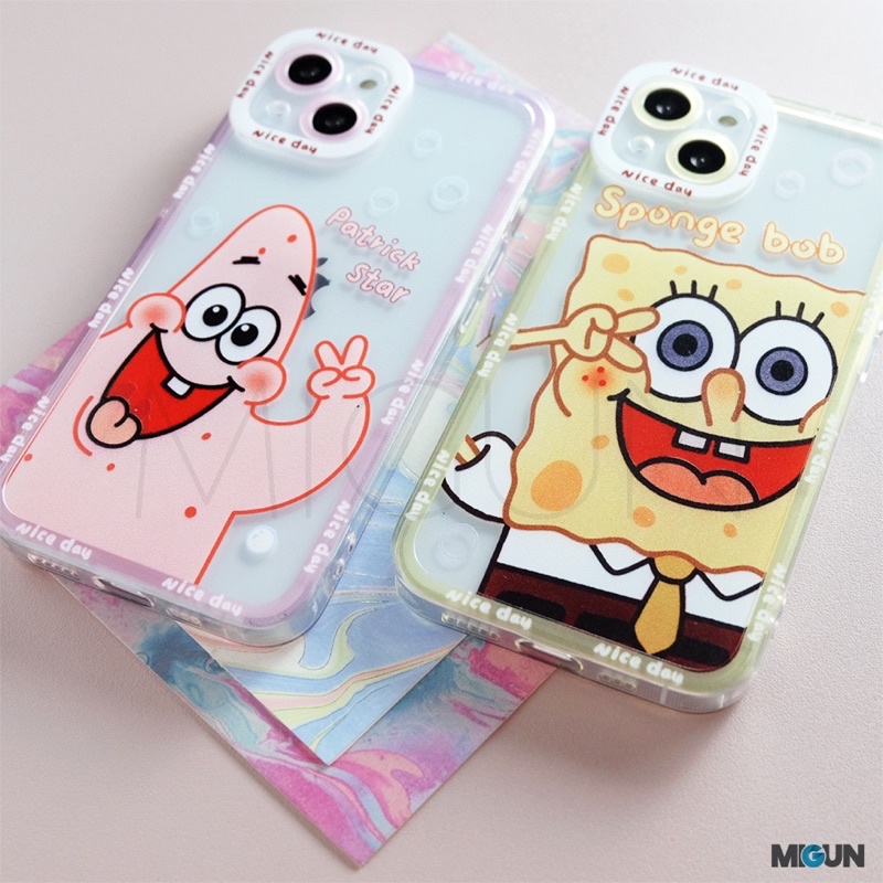 New! SpongeB*b Case - Softcase fullcover for iPhone 7 8 SE2020 7+ 8+ X XS XR XSMAX 11 12 13 MINI PRO PROMAX