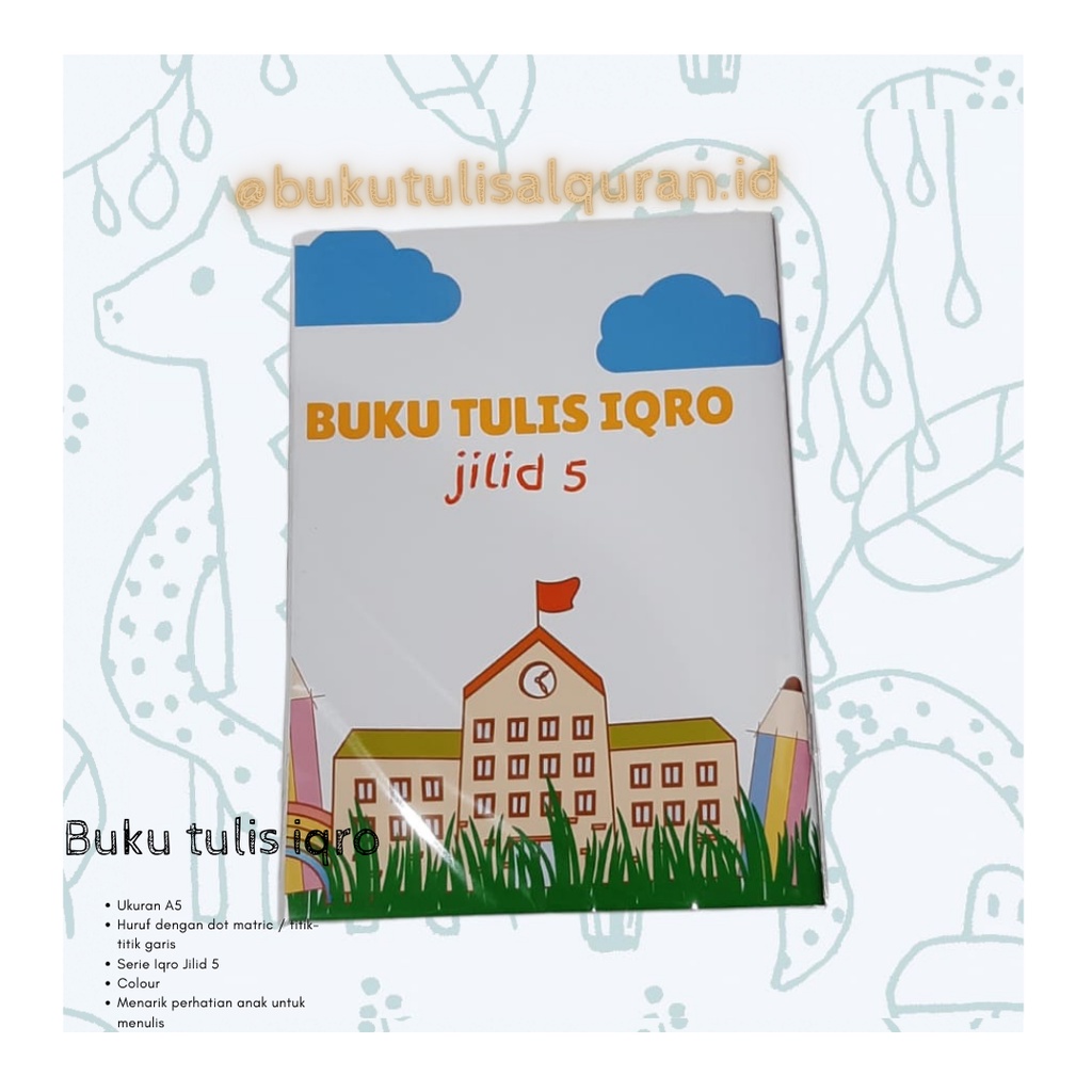 

Buku Tulis Iqro Ukuran A5 Colour Jilid 5