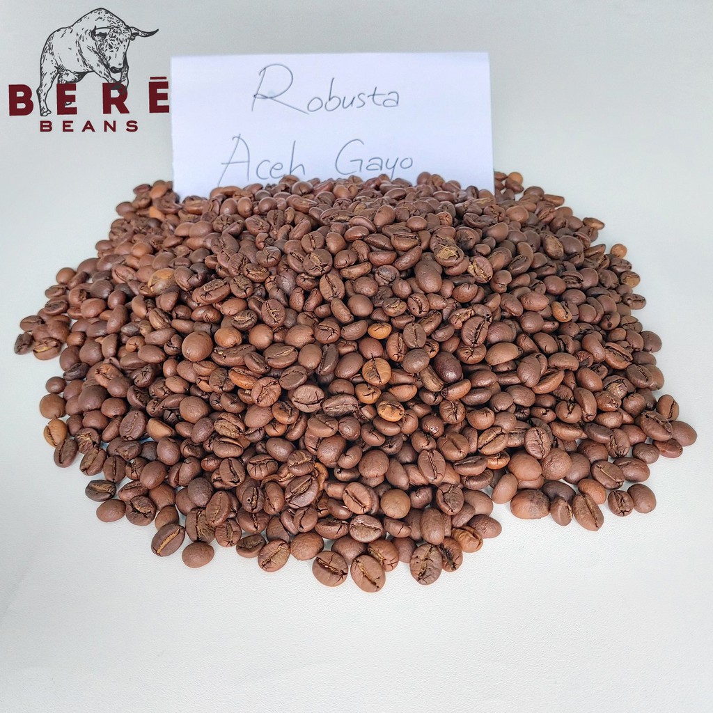 

Kopi Robusta Aceh Gayo Sumatera Indonesia 1 KILO 1KG Biji Bubuk Coffee Beans Coffe Bean Giling 1 KG