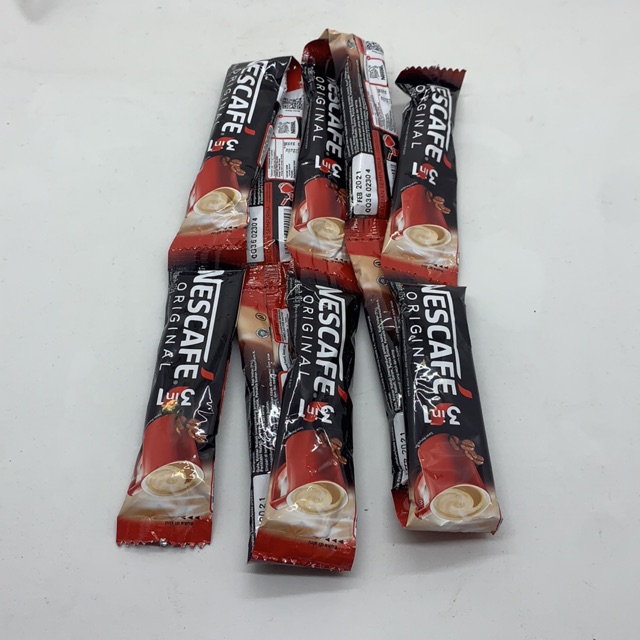 Nescafe 3 in 1 Original Sachet 10x17gr STICK Kopi  Bubuk 