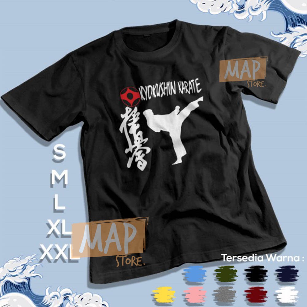 Kaos Baju KYOKUSHIN KARATE Beladiri - Perguruan Pencak Silat Indonesia Kualitas Distro Murah | 4787