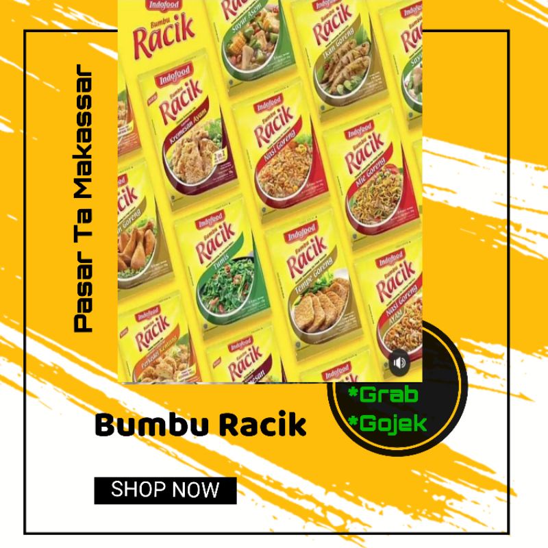 

Bumbu racik / sajiku racik tempe / racik nasi goreng / sajiku racik ayam goreng / Pasar Ta Makassar / Pasar Sayur Makassar