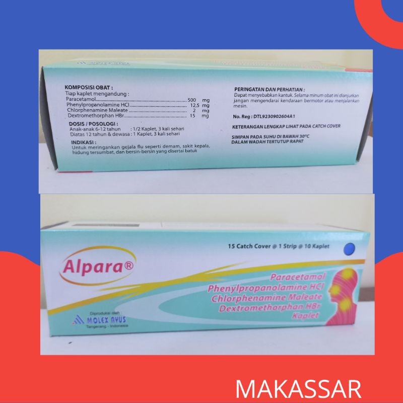 ALPARA OBAT FLU&amp; BATUK  PERSTRIP