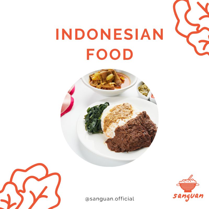 

INDONESIAN FOOD SANGUAN Frozen Food Makanan Siap Saji Instant Masakan Rumahan Sehat