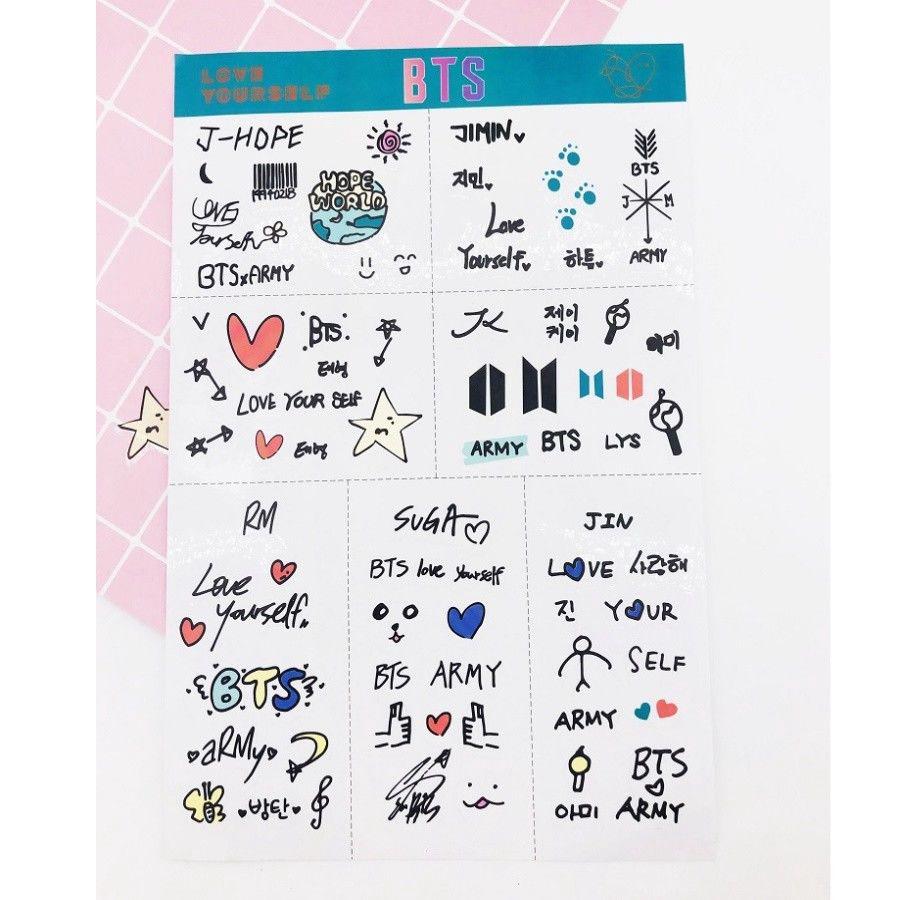  Bayar Di Tempat KPOP BTS  bt21 Stiker  Bening Lucu  untuk 