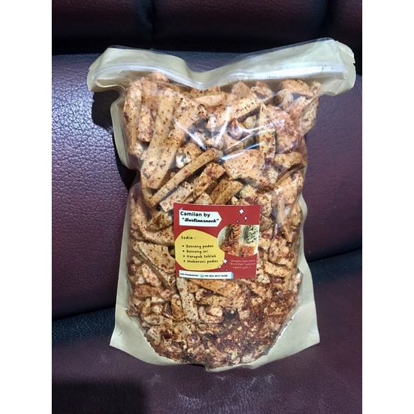 

Basreng Pedas Daun Jeruk 500gram