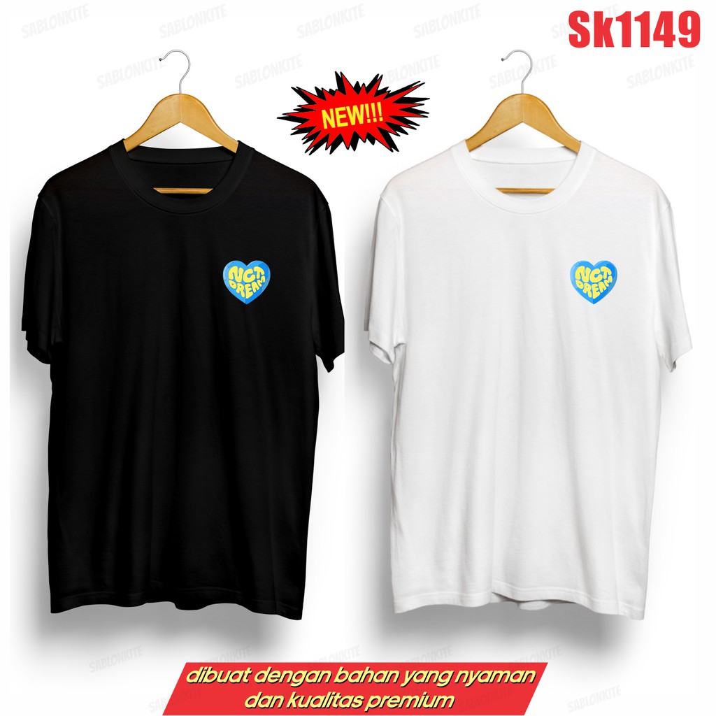 MURAH!!! KAOS NCT DREAM LOGO KECIL SK1149 HELLO FUTURE UNISEX