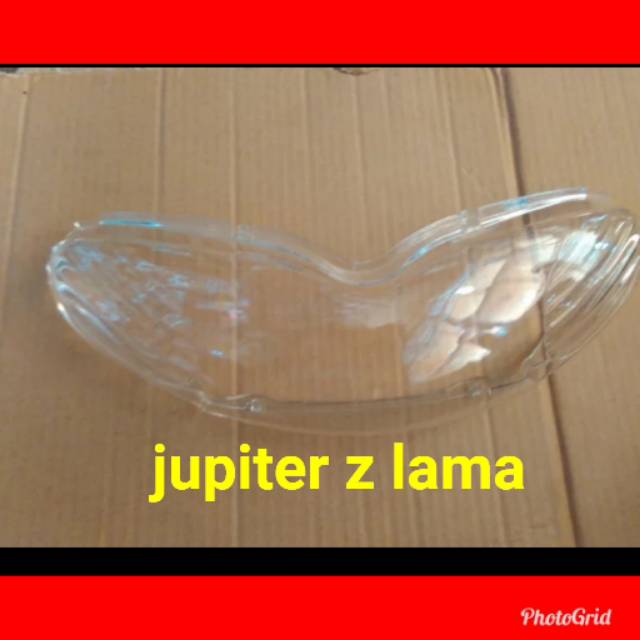 Mika kaca lampu depan jupiter z lama