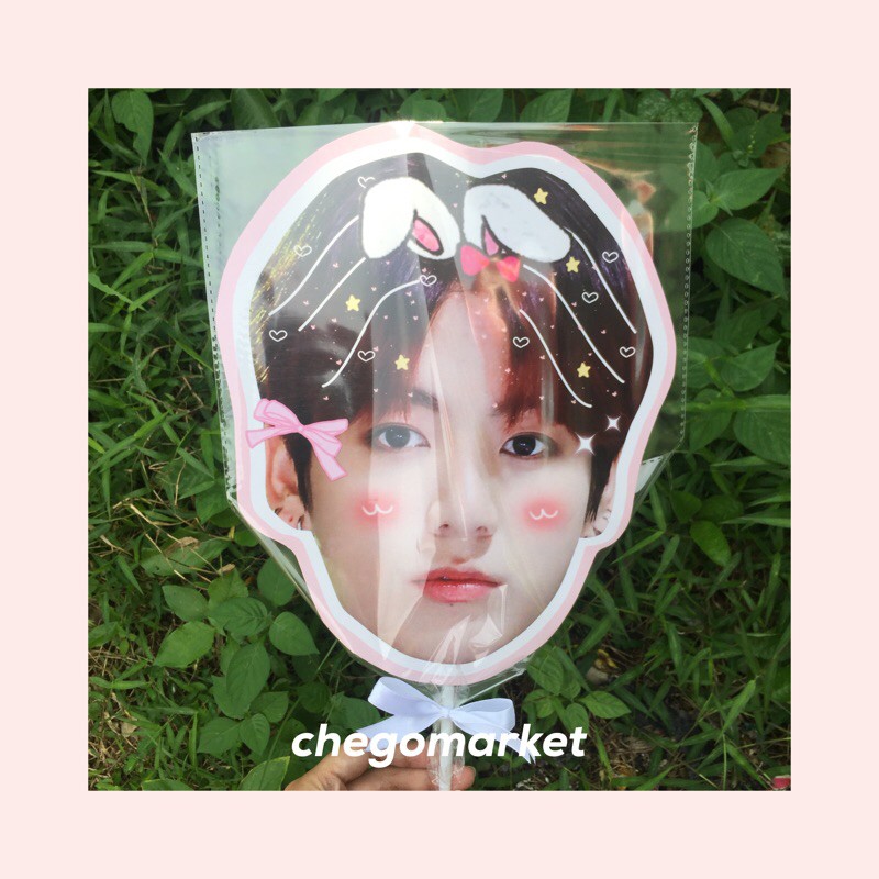 KIPAS KARAKTER BTS KIPAS KEPALA HEADFAN BTS
