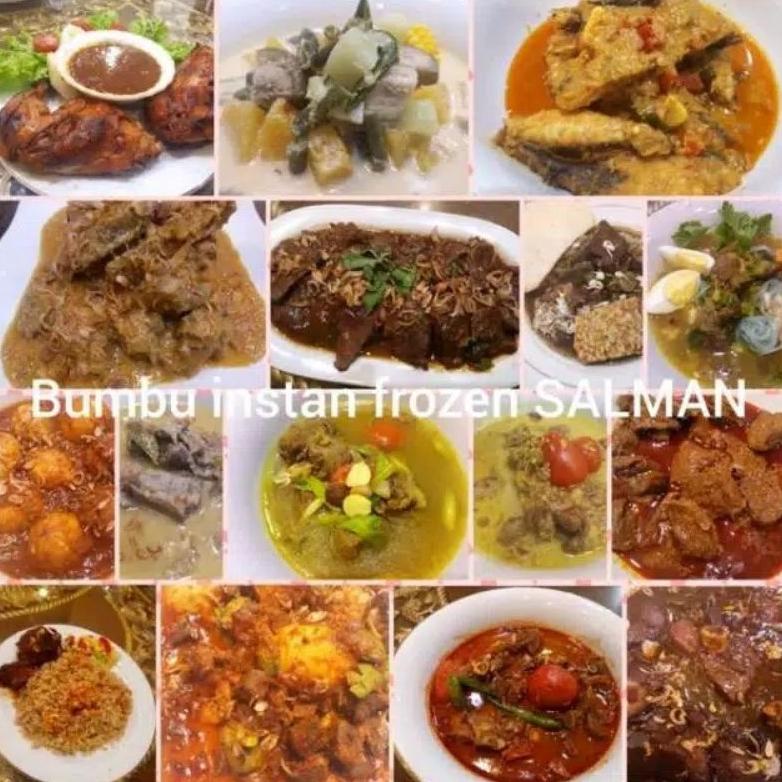 

Bumbu instan frozen salman ALL VARIAN RASA kebuli krengsengan petisan opor marak gule merah&ijo dll