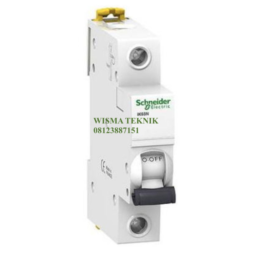 MCB SCHNEIDER 1P 6 Amp SCHNEIDER 6KA NO REF A9K27106 iK60N