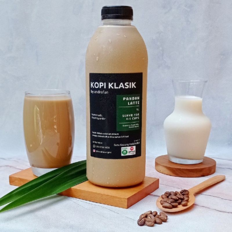 

Pandan Latte 1 Liter - Series Klasik (khusus kurir instant dan sameday)